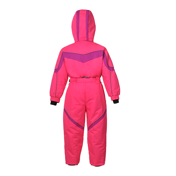 Chaqueta de esquí rosa para niños 