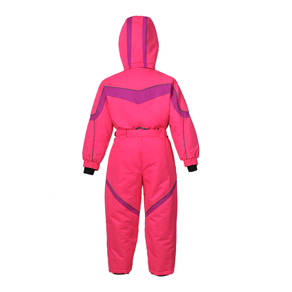 Chaqueta de esquí rosa para niños 